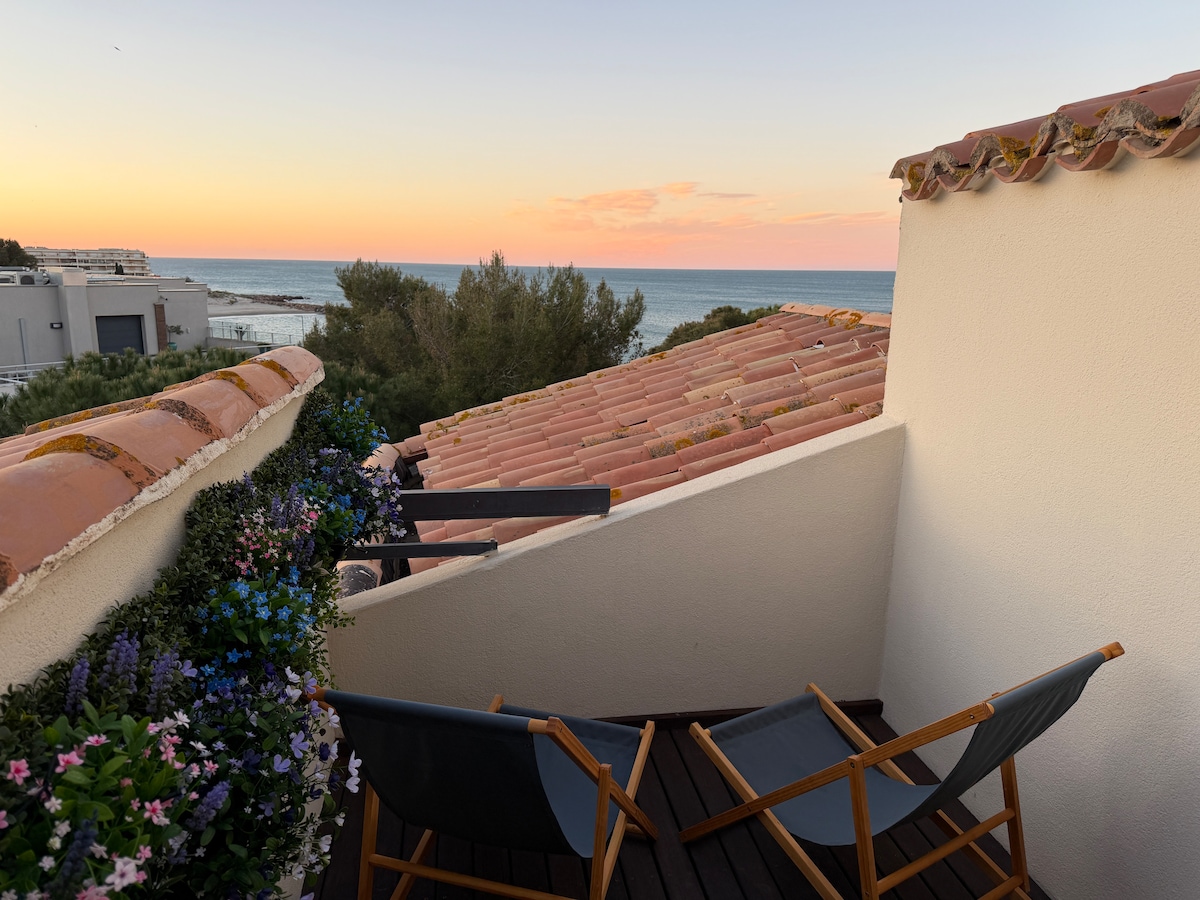 Le Solarium au coucher du soleil